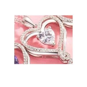 Van Chloe Heart Necklace for Women CZ Necklaces